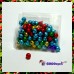 Jingle Bells: 10 mm Jewel Tone Bells 80 Piece Bag